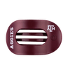 Gig' Em! Large Flat Round Hair Clip - Hair Clips - TELETIES
