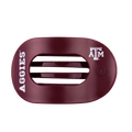 Gig' Em! Large Flat Round Hair Clip
                 - Large
            