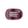 Gig 'Em! Medium Flat Round Hair Clip
                 - Medium
            
