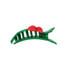 Glitter Holly Leaves Flat Hair Clip - Hair Clips - TELETIES

