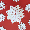 Glitter Snowflake Flat Hair Clip - Hair Clips - TELETIES
