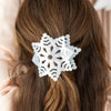 Glitter Snowflake Flat Hair Clip - Hair Clips - TELETIES
