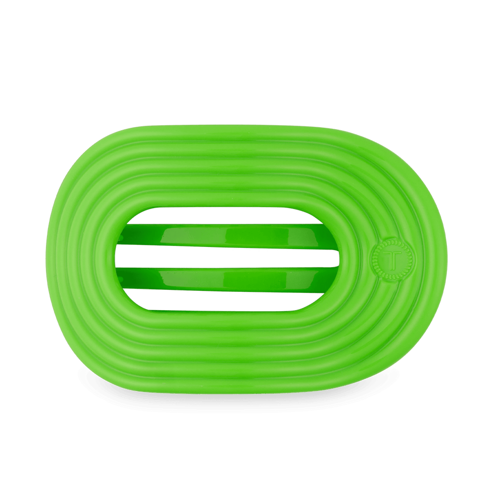 Glow For It Large Flat Round Hair Clip - Hair Clips - TELETIES
