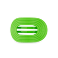 Glow For It Medium Flat Round Hair Clip
                in Green Neon - Medium
            