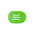 Glow For It Small Flat Round Hair Clip
                in Green Neon - Small
            