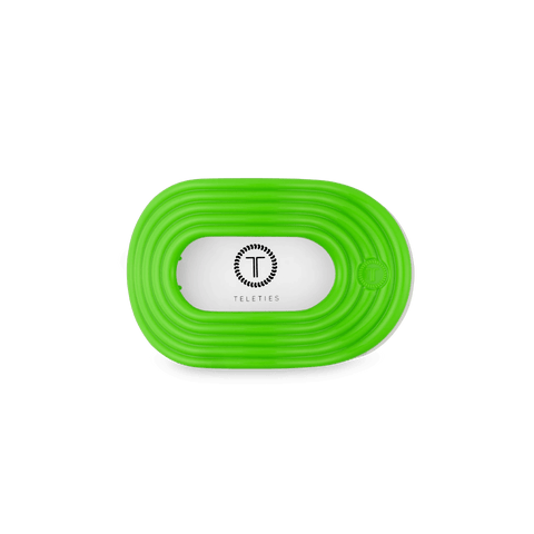 Glow For It Small Flat Round Hair Clip