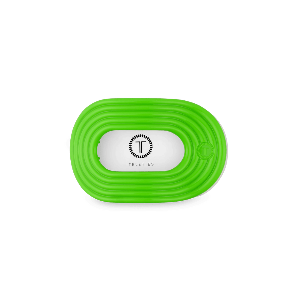Glow For It Small Flat Round Hair Clip - Hair Clips - TELETIES
