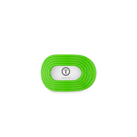 Glow For It Tiny Flat Round Hair Clip
