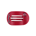 Go Bucks! Medium Flat Round Hair Clip
                in Red - Medium
            