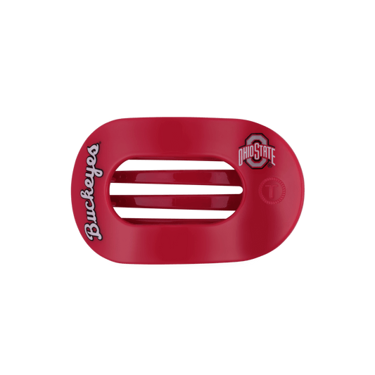 Go Bucks! Ohio State Medium Flat Round Hair Clip
                in Red - Medium
              
