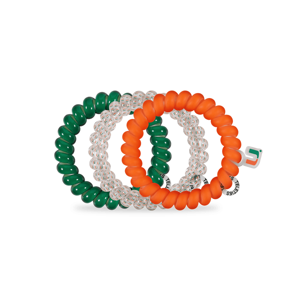 Go Canes! Large Hair Ties - Hair Ties - TELETIES
