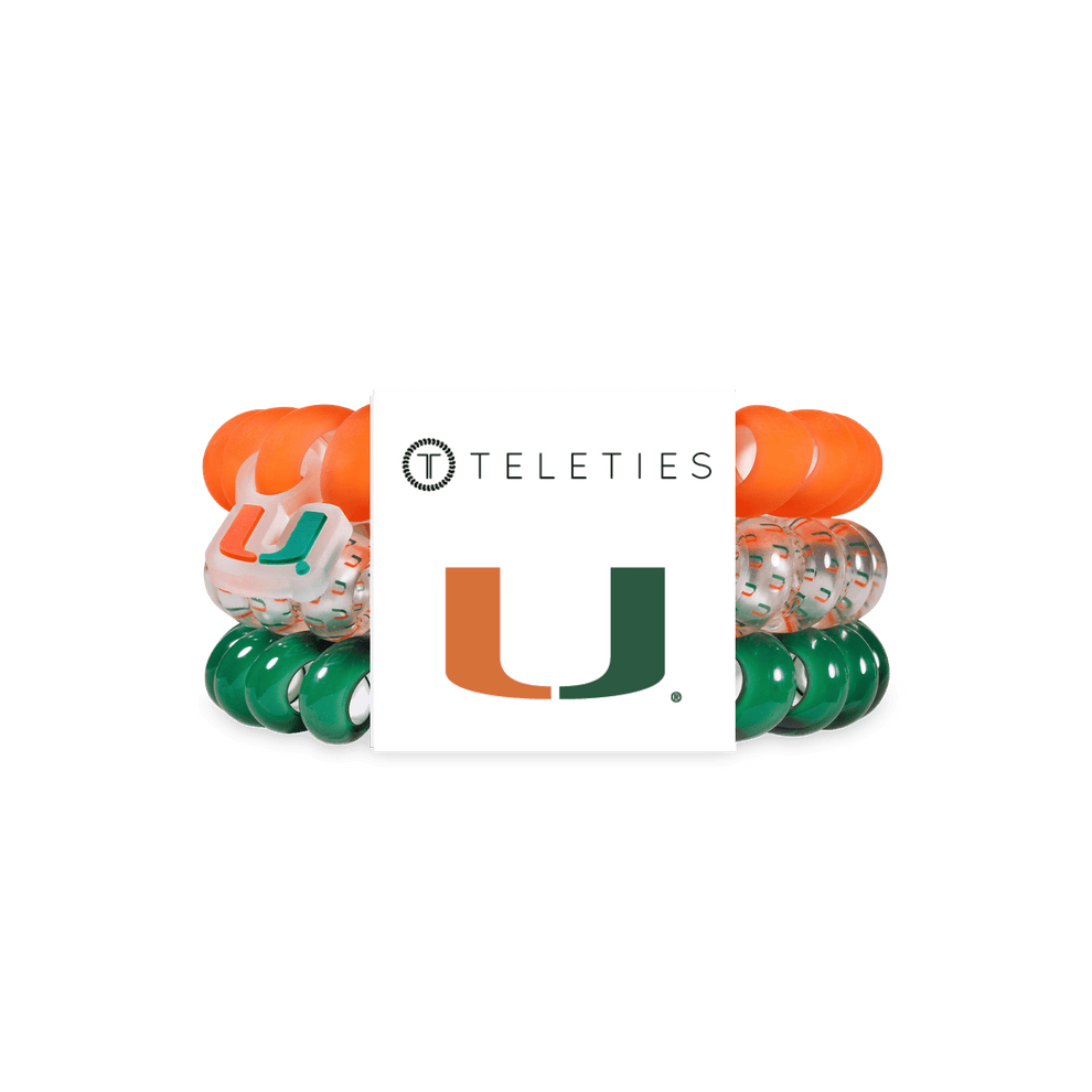 Go Canes! Large Hair Ties - Hair Ties - TELETIES
