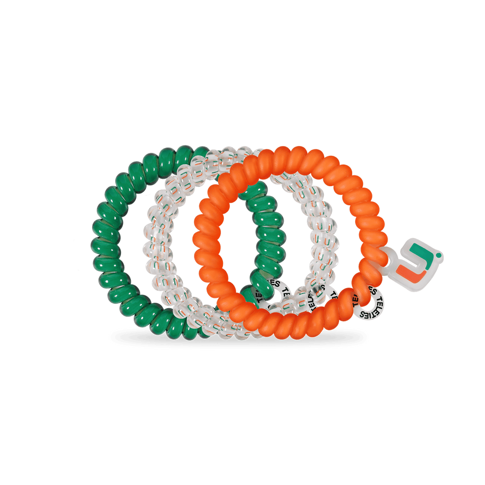 Go Canes! Small Hair Ties - Hair Ties - TELETIES
