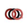 TELETIES - Go Dawgs! Large Hair Ties in Black Red - Large - Image - 2