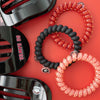 TELETIES - Go Dawgs! Large Hair Ties in Black Red - Large - Image - 5