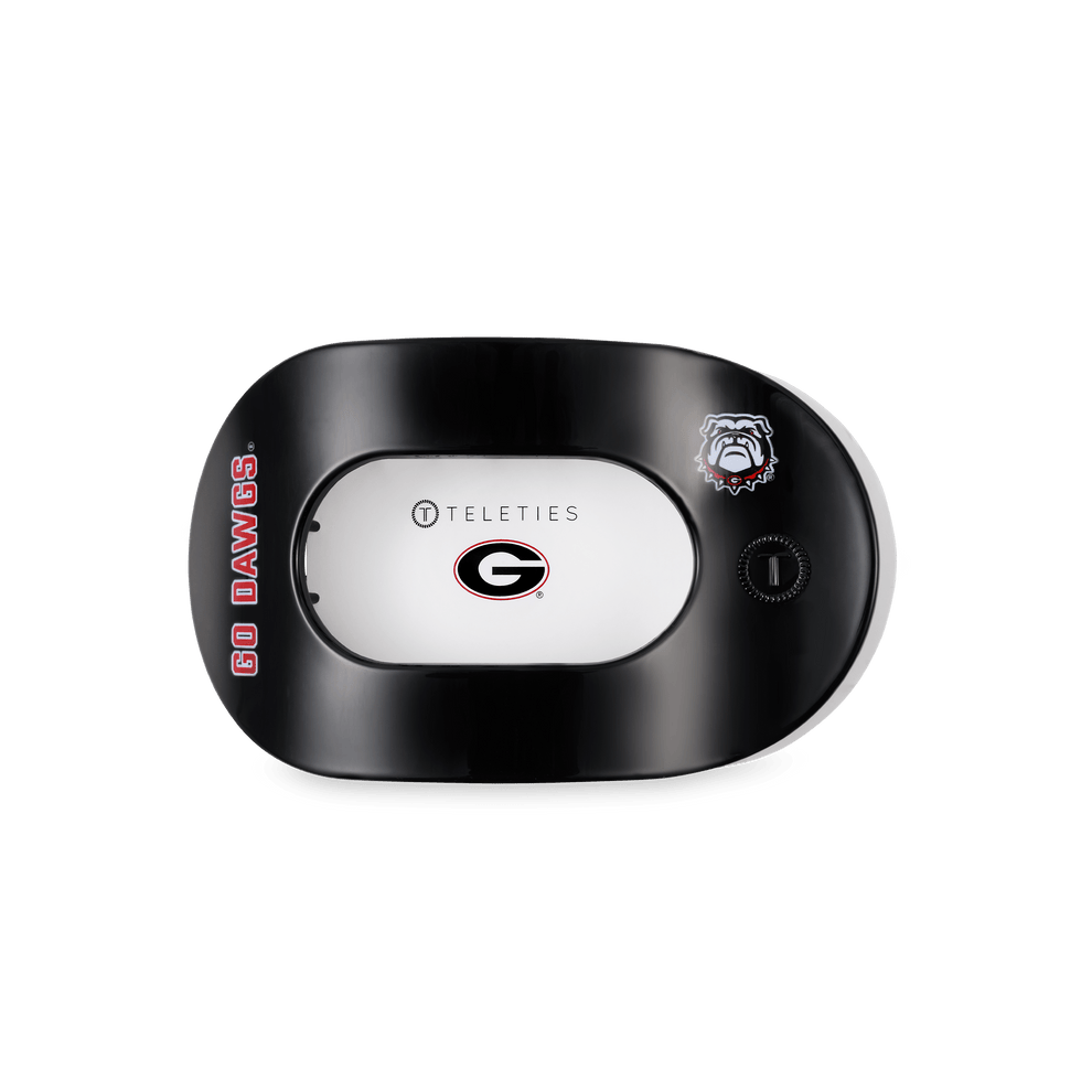 Go Dawgs! Medium Flat Round Hair Clip - Hair Clips - TELETIES

