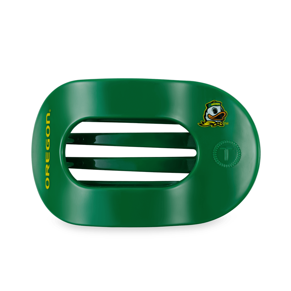 Go Ducks! Large Flat Round Hair Clip - Hair Clips - TELETIES
