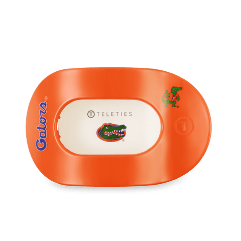 Go Gators! Large Flat Round Hair Clip