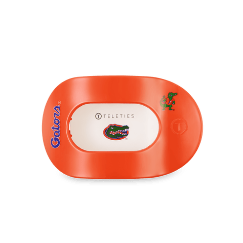 Go Gators! Medium Flat Round Hair Clip
