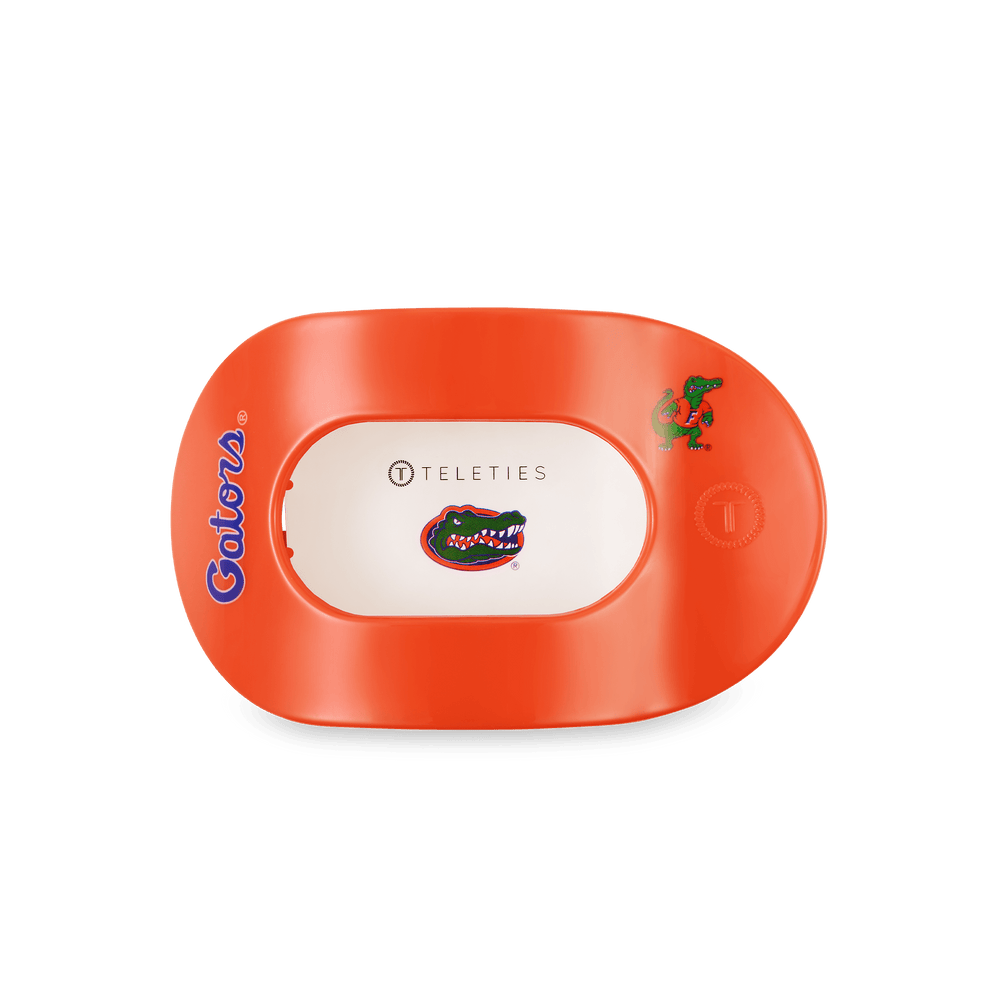 Go Gators! Medium Flat Round Hair Clip - Hair Clips - TELETIES
