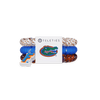 TELETIES - Go Gators! Small Hair Ties in Orange White Blue - Small - Image - 1