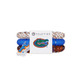 Go Gators! Small Hair Ties in Orange White Blue - Small