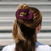 Go Noles! Large Flat Round Hair Clip - Hair Clips - TELETIES
