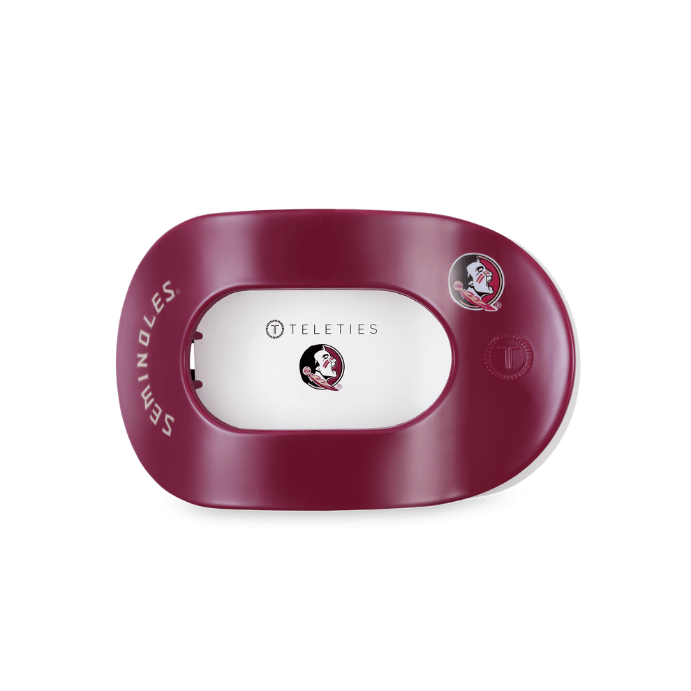 Go Noles! Medium Flat Round Hair Clip - Hair Clips - TELETIES
