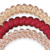 TELETIES - Go Noles! Small Hair Ties in Gold Garnet Red - Small - Image - 3