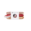 TELETIES - Go Noles! Small Hair Ties in Gold Garnet Red - Small - Image - 1
