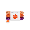 TELETIES - Go Tigers! Large Hair Ties in Orange Purple - Large - Image - 1