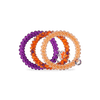 TELETIES - Go Tigers! Small Hair Ties in Orange Purple - Small - Image - 2