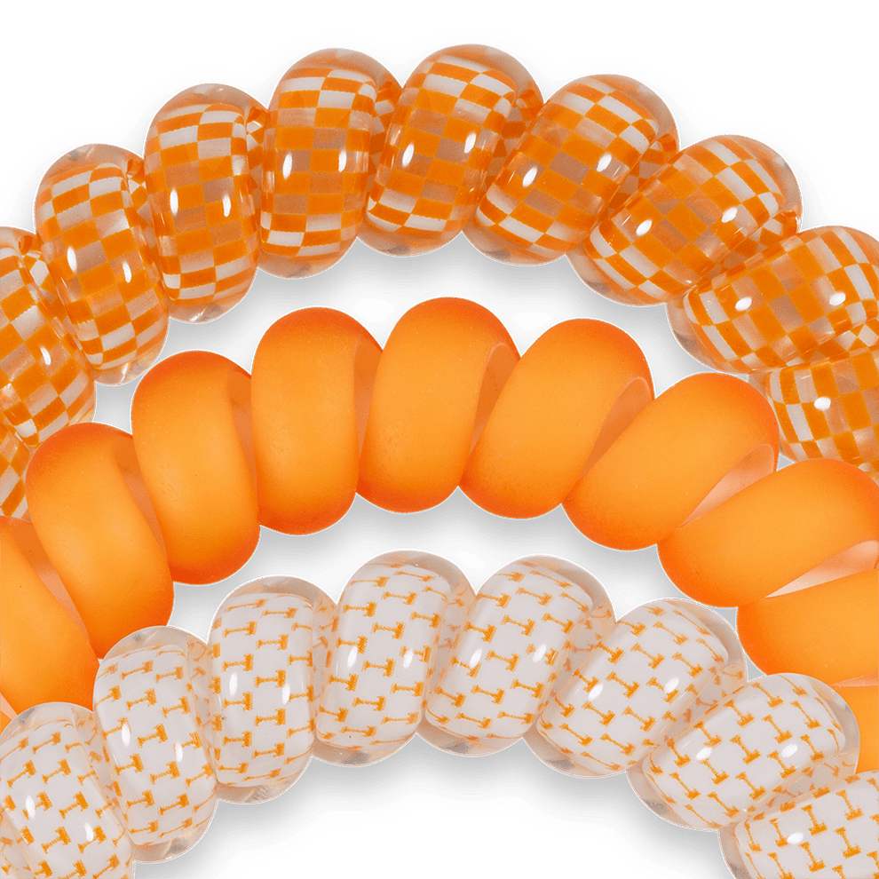 Go Vols! Large Hair Ties - Hair Ties - TELETIES
