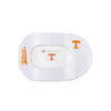 TELETIES - Go Vols! Medium Flat Round Hair Clip in White Orange - Medium - Image - 2