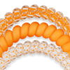 TELETIES - Go Vols! Small Hair Ties in White Orange - Small - Image - 3