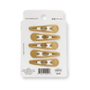 Gold Snap Clip (6Ct) - Hair Clips - TELETIES
