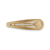 Gold Snap Clip (6Ct) - Hair Clips - TELETIES

