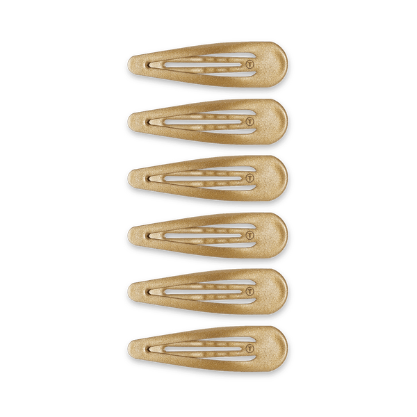 Gold Snap Clip (6Ct) in Gold | TELETIES