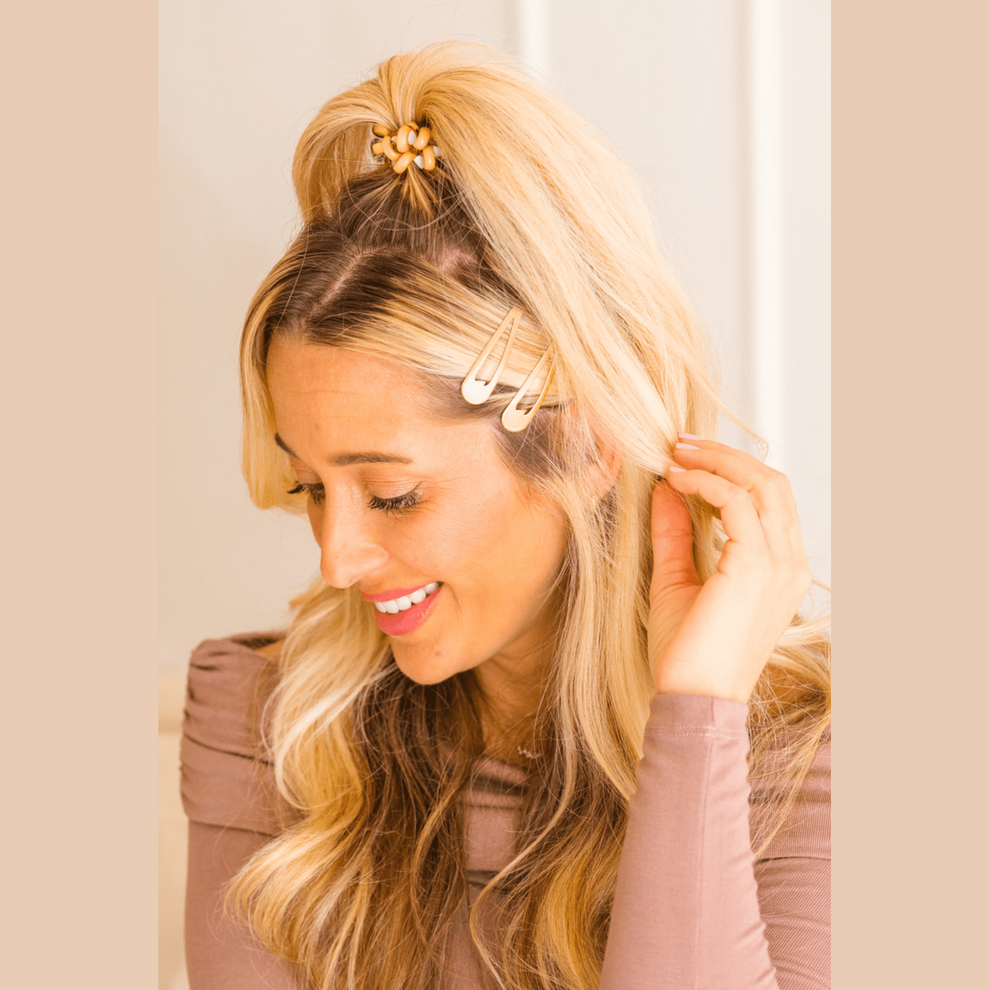 Gold Snap Clip (6ct) - Snap Clip - TELETIES
