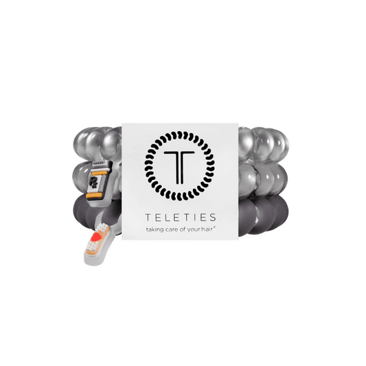 Good Hair Rx Large Hair Ties
                in Gray Silver - Large
              