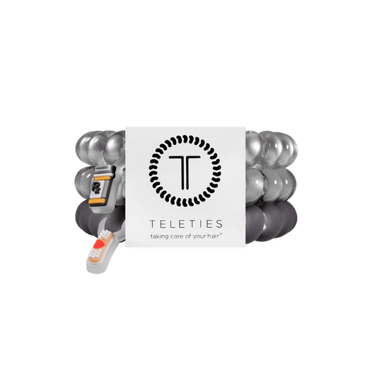Good Hair Rx Large Hair Ties
                in Gray Silver - Large
              