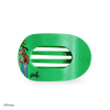 TELETIES - Goofy Medium Flat Round Hair Clip in Green - Medium - Image - 1
