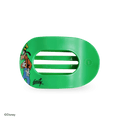 Goofy Medium Flat Round Hair Clip in Green - Medium