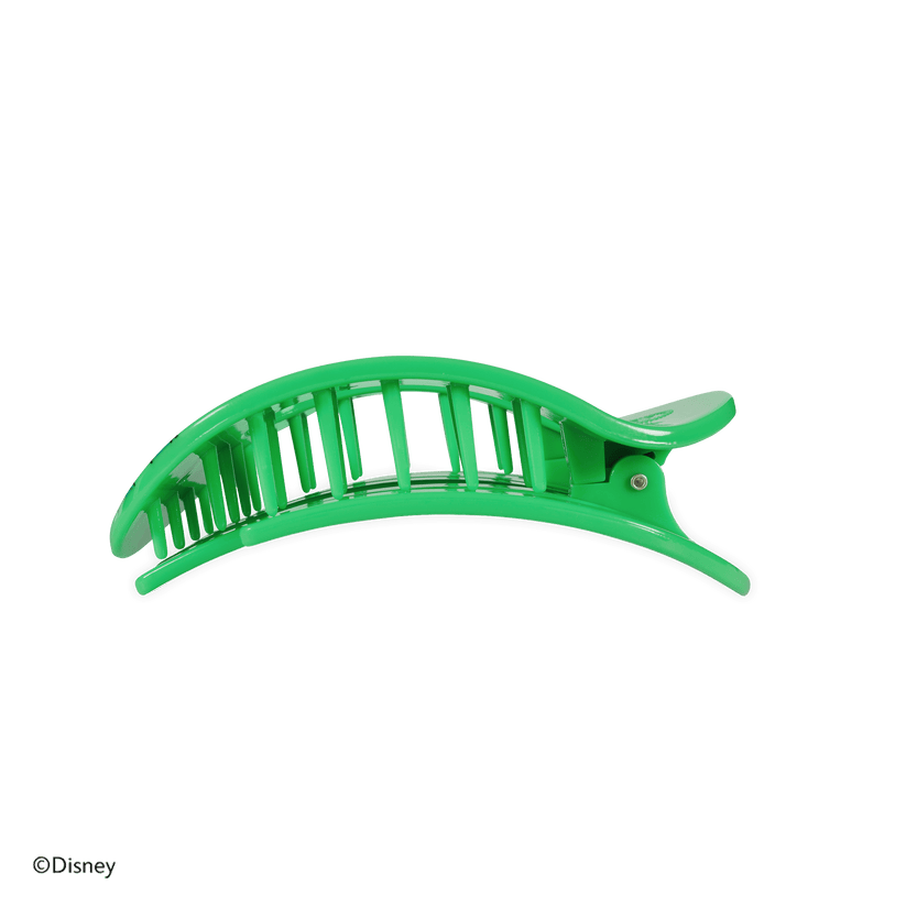 TELETIES - Goofy Medium Flat Round Hair Clip in Green - Medium - Image 3