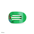 Goofy Small Flat Round Hair Clip
                in Green - Small
            
