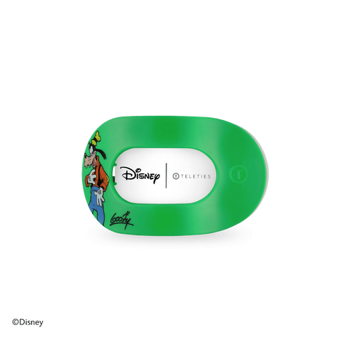 Goofy Small Flat Round Hair Clip