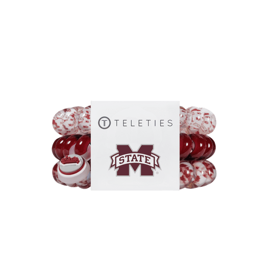 Hail State! Large Hair Ties
                in Red White - Large
              
