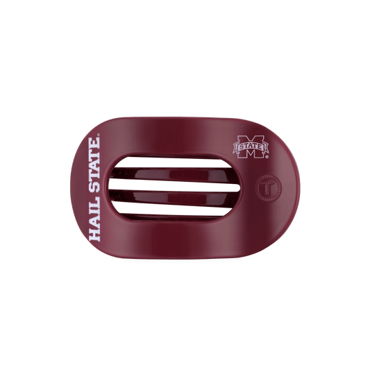 Hail State! Medium Flat Round Hair Clip
                in Red - Medium
              