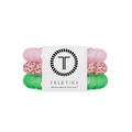 Handpicked Large Hair Ties
                in Pink Green - Large
            