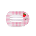 Handpicked Medium Flat Round Hair Clip
                in Pink - Medium
            